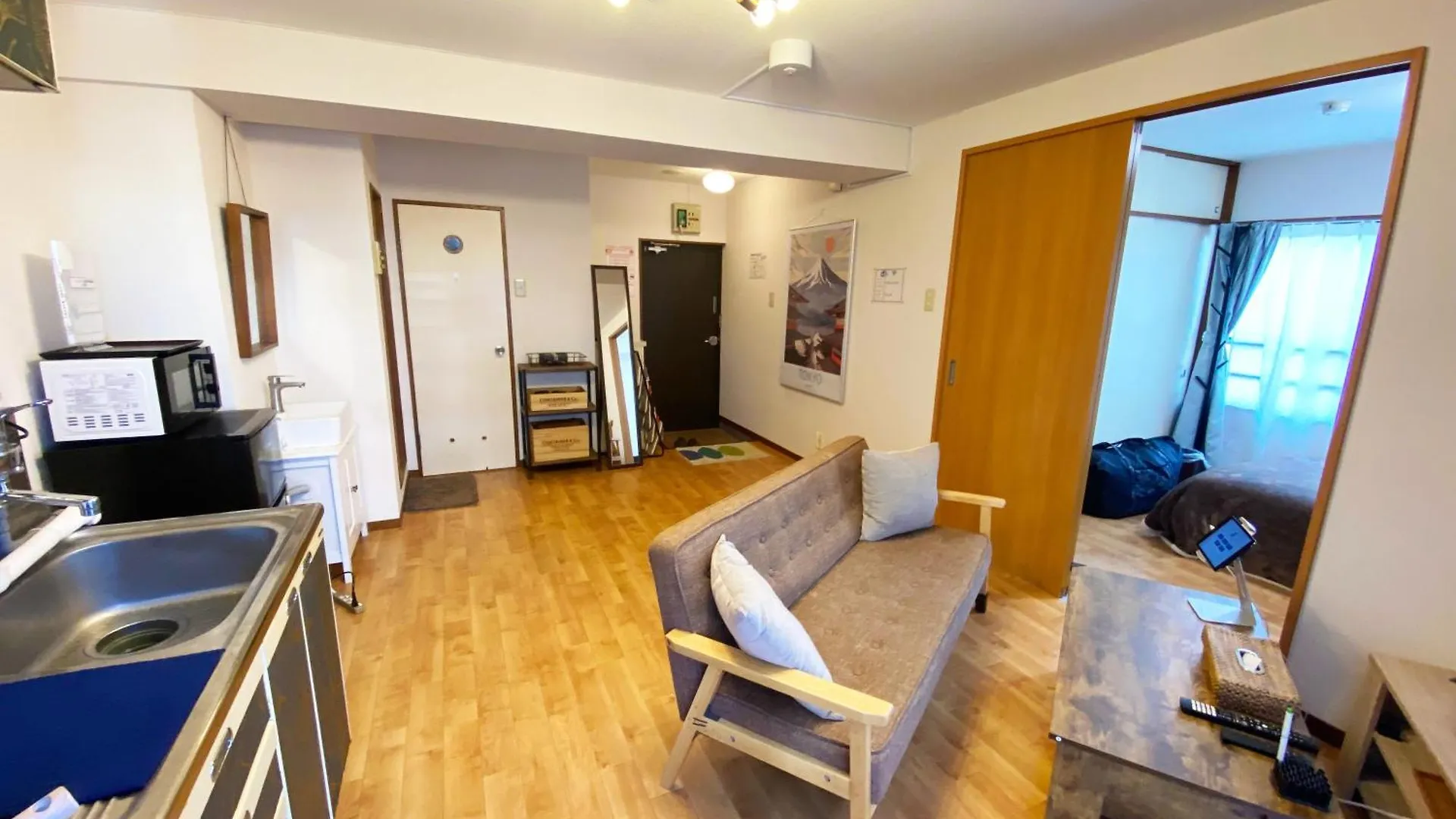 1Min Walk To Sta, Drct Bus To Hnd! Easy Access! 01 Apartment Tokyo